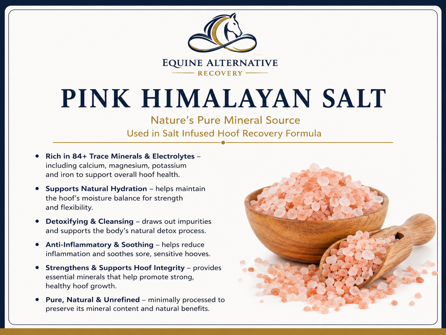 Coming Soon: Salt Infused Hoof Recovery Treatment