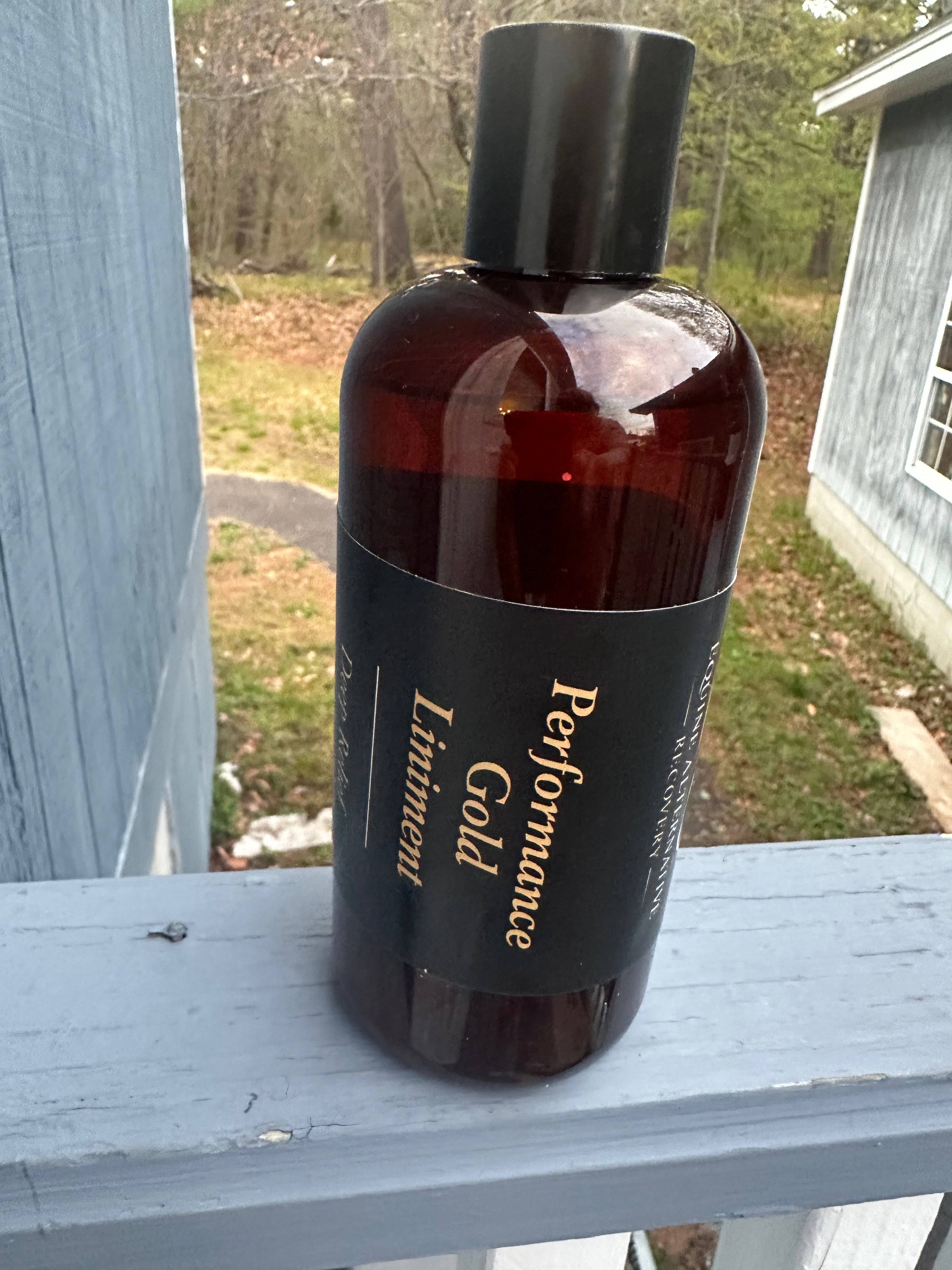 Performance Gold All-Natural Equine Liniment 16 Oz
